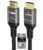 10K 8K 4K HDMI Cable 48Gbps 1M, Certified Ultra High Speed HDMI® Cable 4K 240Hz 144Hz 8K 60Hz 0.01ms HDR10+ ARC eARC HDCP2.3 N-etflix R-oku TV PC Monitor Projector PS5 4 X-box