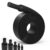 Lsnisni 2m Heat Shrink Tubing 4:1 Ø8/12/16/20/32/40/52mm, Heat Shrink Tube with Adhesive,Marine Grade Waterproof, Heat-Shrink Tube Black (Ø52mm 2m)