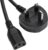 kenable Power Cord UK Plug to IEC Cable PC Mains Lead C13 2m [2 metres]