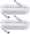2-Pack 3m DC Power Extension Cable, Plug 5.5mm x 2.1mm, Male to Female, DC 5V 6V 9V 12V 24V for Security Cameras,DVR,Router,Printer,LED Strip, White