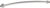 Dioche Stainless Steel Door Loop Protector Heavy Duty Exposed Mounting Sleeve for Access Control System Cable Wire Defense Rustproof Weatherproof 450mm 17.7in