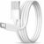 Micro USB Fast Charging Cable, 480Mbps Android Charger Compatible with Smartphones, MP3 Players GPS Printers Digital Cameras for PS4 | Supports Quick Charging and Efficient Data Syncing (1m, White)
