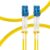 FLYPROFiber- 1M/3ft OS2 Single Mode LC to LC Fiber Patch Cable, SM Singlemode Duplex, SMF Fiber Optic Cable Cord, 1G/10GB, 9/125um, LSZH, Option: 0.2M – 200M