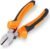 BOENFU Wire Cutters 6 Inches Diagonal Cutting Pliers 160mm Side Cutters Heavy Duty Wire Cutters with Anti-Slip Handle 6 inch Professional Nippers Wire Clippers, Orange