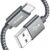 CLEEFUN USB-C to USB-A 2.0 Fast Car Charger Cable 1M, 3A Type C Fast Charging Nylon Braided Lead for iPhone Air 17 16 16e 15 Plus Pro Max, iPad, Galaxy S/A,Tablets,Laptops,Wall Chargers – 3.3ft/Gray