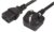 Pro Elec PEL01181 UK Plug to IEC C19 Power Lead ,Black, 16A, 2 m