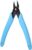 Wire Cutters Small Side Cutters Flush Cutters Wire Cutter Wire Snips Electrical Wire Cable Cutter for 3D Print Plastic Crafts Model Jewellery Electronics Blue