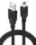 2m Mini USB Cable Type A Male to Mini Male Data Transfer Cable Fast Charging Cables for Blue Yeti Dash Cam PS3 Controller Hero 2/3/4 DAC MP3/4 Player Camera Scanner Sat Nav, Black