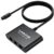 LiNKFOR Optical Cable Splitter 1×3, Toslink Digital Audio Splitter Supports Dolby-AC3/DTS/LPCM 2.0 with Built-in 1M Cable & Aluminum Shell, Compatible with TV, Soundbar, PS5, Blu-ray Player