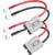 RUNCCI-YUN 2Pcs 50A 600V Battery Cables Connector,Quick Connect Quick Disconnect Battery Connector 50A ring (eyelet) Cable Terminal for car, motorhome, caravan, camper, boat