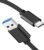 LDLrui USB C Cable-3FT, USB C to USB A 3.1 Gen 2 Cable, Type C 3A Fast Charge & 10Gbps Data Sync Cable for Android Auto