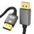 16K DisplayPort Cable 2.1 2M, DP 2.1 to DP Cord 16K@60Hz 8K@120Hz 4K@240Hz/165Hz/144Hz, DP 2.1 Lead Support 80Gbps HDR HDCP DSC 1.2a FreeSync G-Sync for Gaming Monitor 4090 7900XTX Graphics Card PC