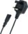 UK 3-Pin Plug to IEC C7 Figure 8 Power Cable, 2 Meter, BS1363 Certified Plug with 10A Fuse, VDE Approved Cable, CE Certified Connector | Compatible with Printers, Game Consoles, Set-Top Boxes & More