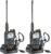 UV-K5 Walkie Talkie Dual Band VHF/UHF 144-146/430-440MHz Long Range Two Way Radio with LED Light, 200 Channel For Outdoor Camping Hiking (2 Pcs)