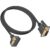 Maxhood VGA Cable Male to Male 5ft 90 Degree VGA to VGA Cable, Down Angle VGA 15 Pin Connector Cable, VGA Computer Monitor Cord Support 1080p Resolution for PC Laptops TV Projectors