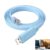 USB to RJ45 Console Cable, RS232 Console Cable 6Ft/1.8m with PL2303RA Chip Compatible with Cisco, Huawei, JUNIPER, 3COM Routers/Switches, RS232 Serial Communication, Windows, MAC, Linux, (Blue)