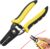 10-22 AWG Multi Gauge Wire Stripping Pliers, 7 Inch Cable Stripper Tool, Electrical Wire Strippers,Multifunctional Heavy Duty Cable Cutters Electrical Cable Strippers with Safety Lock