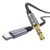 MOSWAG USB C to 3.5mm Audio Aux Jack cable 3.28FT/1M, USB Type C to 3.5mm Headphone Stereo Cord Car Compatible with iPhone 16 15 Pro Max Plus, Galaxy S24 S23 Ultra iPad Pixel 9, Grey