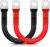 Battery Inverter Cable, Lpluziyyds 2pcs 2AWG/35mm² 15cm 12V Red and Black Car Battery Charger Cable Leads with M8 Ring Terminals Copper Wire for Truck, Motorcycle, Solar, RV, Marine