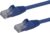 StarTech.com 1m CAT6 Ethernet Cable – Blue CAT 6 Gigabit Ethernet Wire -650MHz 100W PoE++ RJ45 UTP Category 6 Network/Patch Cord Snagless w/Strain Relief Fluke Tested UL/TIA Certified (N6PATC1MBL)