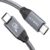 USB C to USB C Cable, 20Gbps Type C Data Transfer Cable, PD 240W 5A, 4K@60Hz Video and E-Marker for Thunderbolt 4 MacBook, Dell XPS, iPad Pro, iPhone 17/16,Samsung S25/S24, SSD, Hub, Monitor (0.5M)