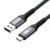 USB C Charger Cable 2M,10Gbps USB 3.1 Gen 2 60W Fast Charging USB to USB C Cable Nylon Braided Compatible with iPhone 16/15 Pro Max,Galaxy,iPad Pro,Android Auto-Grey