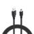 Suptig Mini USB Charging Cable for GoPro Hero 4, 3+, 3, 2, 1 (2 Pack, Black)