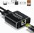 Ethernet Splitter 1 in 2 Out High Speed, BolAAzuL 1000Mbps LAN/Internet Cable Splitter 1×2 Gigabit RJ45/Network CAT 5/6/7/8 Splitter 1 to 2, with USB Power Cable, 2 Devices Simultaneously Networking