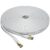 Cat 8 Ethernet Cable 10M, Outdoor&Indoor High Speed Heavy Duty Network LAN Internet Cable,SFTP Gold Plated RJ45 40Gbps 2000Mhz Patch Cord, for Router/Gaming,Faster Than Cat7/Cat6/Cat5(White, 10M)