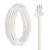 18 AWG High Temperature Wire 3 Conductor 16.4ft Flexible Silicone Rubber Cable 500℃ Fiberglass Braided Insulated for Industrial Automotive Appliance Wiring