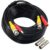 20m BNC video power cable security camera Cable with 2 Female Connetors for All HD CCTV DVR Surveillance System (20m)