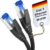 KabelDirekt – Cat 7 Ethernet Cable, 10Gbps – 5m (CAT7 Ethernet Cable and Internet Cable for high-speed networks/LAN, PC and PS5/Xbox – switch, router and modem, RJ45 connectors – black)