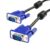 Pipestation 1.5m VGA-to-VGA Cable | Full HD 1080p Monitor Cable | Fully Shielded Secure and Reliable Male-to-Male Connection for PCs, Laptops, Monitors, Projectors and More | PC cables for Computers