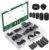 Keadic 32Pcs Clip-on Ferrite Ring Core RFI EMI Noise Suppressor Cable Clip Set, Anti-Interference Cable Clip for 3.5/5/7/9/13/15/16mm Inner Diameter Telephones Tvs Speakers Radio Audio