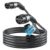 QIAO)) Type 2 EV Charging Cable, 7.4kW 10M 32A Single Phase, Electric Vehicle Type 2 to Type 2 IEC 62196 EV Charger Cable, EVs/Plug-in Hybrid Fast Car Charging Cable with Carry Bag