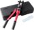 10T Hand Operated Hydraulic Crimping Tool Range 10mm² to 120mm² for Cable lugs Hydraulic Crimping Crimper Wire Terminal Lug Tool with 8 Pairs Dies