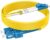 6ft(2m) OS2 SC to LC Single Mode Fiber Patch Cables, Options 1ft~200ft, Fiber Optical Cable 10G SMF LSZH Duplex 9/125μm OD 2.0mm
