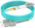 6ft(2m) OM3 SC LC Fiber Patch Cables MMF Multimode, Options 1ft~200ft, Fiber Optic Patch Cords Duplex, 50/125μm 10G LSZH OD 2.0mm