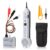 Tone Generator Kit, 200EP Wire Tracer Circuit Tester, Tone Tracing Probe Kit, Accuracy Cable Tester, Line Finder,Inductive Amplifier, Probe Kit with Adjustable Volume for Network Cable Collation
