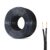 10 Meter 24AGW Electrical Wire, 0.2 mm² 2 Core Flexible PVC Electrical Cable, Flexible Copper Extension Wire Cable, Outer Diameter 3.6MM, Flat Power Cable for Installing Low-Power Appliances