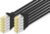 DIGITUS LAN cable Cat 6A – 0.5m – 10 pieces – RJ45 network cable – S / FTP shielded – Compatible with Cat-6 & Cat-7 – black