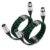 XLR to XLR Pro Mic Cable 6 Meter 2-Pack 20 Ft Male to Female XLR Cable 3-pin Green Balanced Shielded Microphone Cable for Amplifier Mixer,Speaker Systems,Recording Studio