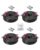 4 Pack 30M/100 Feet BNC Video Power Cable Security Camera Cable for Video Surveillance Camera DVR System with BNC RCA Connector, All-in-One Video Power Cables