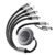 Minlu 6-in-1 Retractable USB Cable, Multi Charger Cable [4ft/1.2m] USB-A/USB-C Multi Charging Cable with Lightning Data Sync, Retractable Charging Cable for Android Galaxy,iPhone,Huawei,PS5,Switch