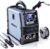 Gasless MIG Welder 110V/220V Dual Votage, 140A Welding Machine, Flux Cored MIG/Lift TIG/Stick ARC 3 in 1 MIGVAN Welders Synergic Control with One-Click Wire Feeding, IGBT DC Inverter with LED Display