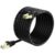 Outdoor Cat 7 Ethernet Cable 40M/130 ft,S/FTP – 600 MHZ -Cat7 Network RJ45 Waterproof Direct Burial Internet Cable 40M Round Black