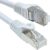 kenable Cat6A SSTP Snagless Shielded RJ45 Network Ethernet 10GIG Cable 0.5m White