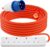 4 Gang Electric Hook Up for Camping,10 Metres 16A to 13A Extension Lead,Heavy Duty-250V Mains Lead for Caravans,Mobile Homes,Motorhomes