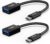 Syntech USB C to USB 3.2 Adapter[2 pack], USBC Male to USBFemale, Converting USBC Thunderbolt 3 to USB3.2 OTG Cable, Compatible with iPhone 17/16/15Pro Max, iPad Mini/Pro MacBookPro/Air and More