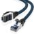 Cat 8 Ethernet Cable, 0.5M, Supports 40Gbps, Compatible with Cat 7, 6a Devices, RJ45 Connectors, Blue